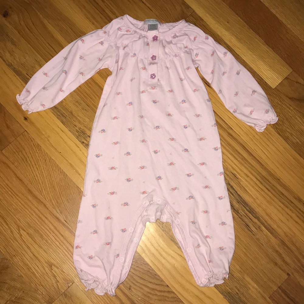 Feather Baby Romper